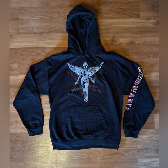 Hot Topic Other - NIRVANA Black In Utero Graphic Hoodie